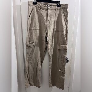 Bluenotes Tan Cargo Pants for Men